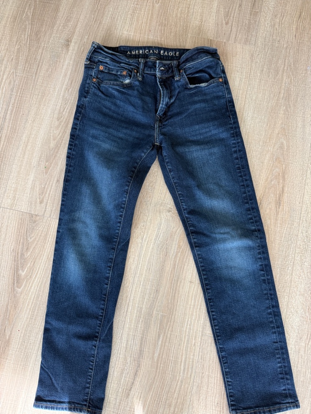 American Eagle Outfitters Men’s Indigo Slim Straight Jeans